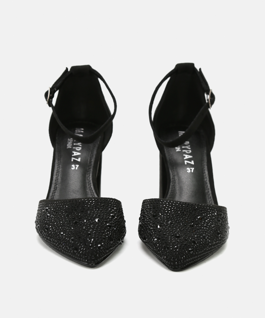 Zapatos tacón strass